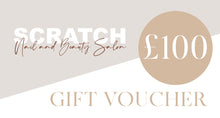 Load image into Gallery viewer, Scratch Nail and Beauty Salon Gift Voucher £100
